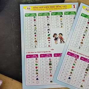 TỜ CÔNG THỨC - TIẾNG VIỆT LỚP 1 - CÁNH DIỀU (Qbooks)
