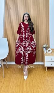 Terbaru Daster Kekinian - Daster Busui - daster twill rayon -daster lengen pendek