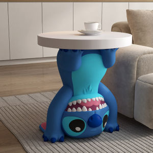 ดีไซน์ร้านค้าปลีกสินค้าที่อยู่บ้าน สตีว์ลีย์ ดีไซน์รูปตุ๊กตา Mickey Mouse ตกแต่งห้องนั่งเล่น ตัวหยดน้ำนม ชั้นวางของแบบเคลื่อนที่ได้