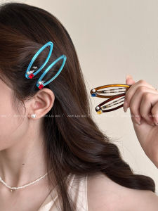 Kẹp Tóc BB Một Hàng Màu Sắc Đơn Giản Dành Cho Nữ Kẹp Tóc Phong Cách Hàn Quốc Mới 2025 Phụ Kiện Tóc Đa Năng Thời Trang