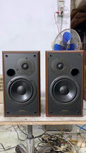 Bán Cặp Loa Bookseolf Nghe Nhạc Onkyo D - 072A (Loa cấn tí góc decal ) hàng bãi nhật hát cực hay