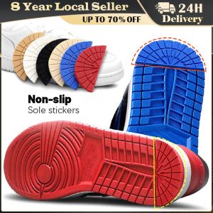 1Pair Wear-resistant Outsole Insoles for Shoes Repair: Anti-Slip Self-Adhesive Sole Protector Sticker Sneakers Heel Rubber Shoe Pads