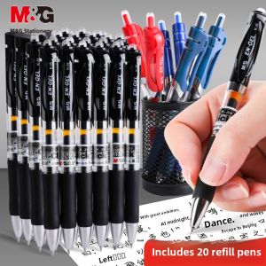 M&G | Bút Bi Thay Ruột Nhanh Khô Đen Xanh