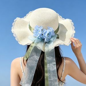 JIFANPAUL | Mũ Rơm Bảo Vệ UV Mùa Hè Biển