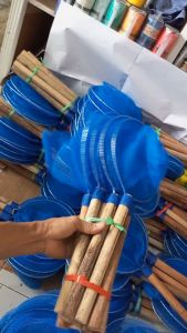 SESER SEROKAN IKAN KECIL BAHAN POLINET BIRU