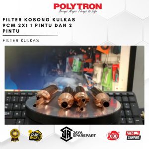 FILTER KOSONG - SARINGAN FILTER KULKAS 3 per 4 9cm Lubang 2x1 - FILTER KULKAS - KARYAJAYASPAREPART