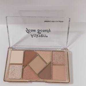 Bảng Phấn Mắt Acrylic Trong Suốt 9 Màu Với Nhũ Và Ánh Sáng Lung Linh Lâu Trôi Chống Nước Dụng Cụ Trang Điểm Mắt