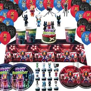 Animal Hospital Anomaly Birthday Party Supplies Baby Shower Set Tableware Plates Cups Napkins Tablecloth Souvenirs Decoration