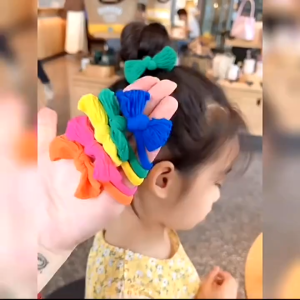 PREMIUM 10Pcs Baby Hair Bands Rope Tie Elastic Kid Children Pengikat Getah Rambut Bayi Ponytail Rubber Band 婴儿宝宝弹性皮筋头绳发圈