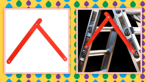 56/77CM Step Ladder Hinge Folding Ladder Replacement Accessories