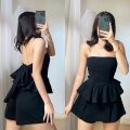ALYANNAH TUBE RUFFLES & SKORT TERNO || EFZS FASHION & TRENDY OOTD. 