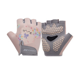 FYOUGA | Bike-Specific Childrens Sports Gloves for Pull-Ups and Grip