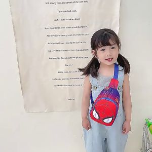 กระเป๋าคาดหน้าอกเด็ก การ์ตูน น่ารัก ถุงขนม เด็กชายและเด็กหญิง ไนลอน กระเป๋าสะพายข้าง