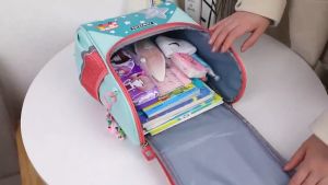 Kids School Bag Girl Boy Backpack for School Backpack Cute Bunny Kindergarten Bag Back Protection and Wear Resistance