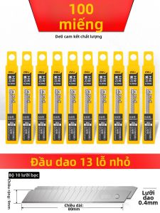 deli | Lưỡi Dao Cắt Chắc Chắn Kích Thước Rộng 18mm