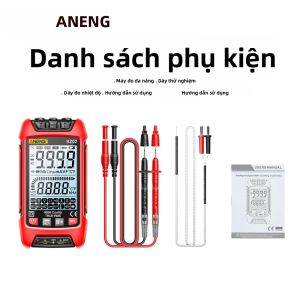 Máy Đo Vạn Năng Kỹ Thuật Số ANENG SZ02 9999 Hiển Thị Số Đo Đèn Nền HD Đo Điện Áp AC/DC Dòng Điện Nhiệt Độ Điện Dung Kiểm Tra Dây Điện Có Điện (NCV)