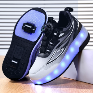 SHIYAN | Kids Convertible Auto-Retracting Wheeled Shoes
