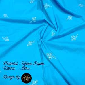 KAIN KATUN BORDIR MOTIF BUNGA