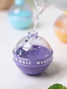 Ice Ball Maker 0℃ ที่ทำน้ำแข็งสีพาสเทลลูกใหญ่ 6 ซม. ก้อนกลมใหญ่ แม่พิมพ์น้ำแข็ง สำหรับกลม 600 บาท