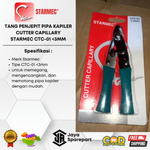 Tang Penjepit Pipa Kapiler Cutter Capillary Starmec CTC-01 <3mm