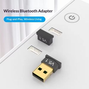 USB Bluetooth 5.0 Adapter High Speed Transmission For PC Laptop Desktop Audio Receiver Transmitter Office Gaming Audio Accessory