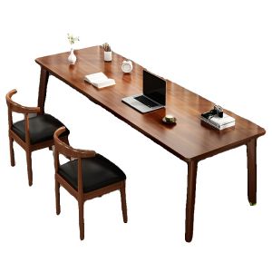 Modern Minimalist Computer Desk Small Size Bedroom Free-standing Home Office Desk Simple Design Wall-Near Table Computer Desk