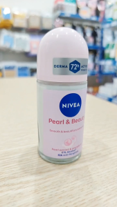 Lăn Khử Mùi Nữ Nivea Ngọc Trai (Pearl & Beauty( 50ml – Ngăn Mùi 72H Chiết Xuất Ngọc Trai Và Dầu Bơ Dưỡng Da Mịn Màng