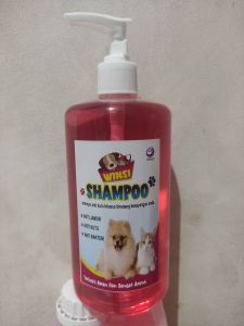 shampo kucing&anjing antikutu antibakteri antikuman anti rontok antibau anti plek.