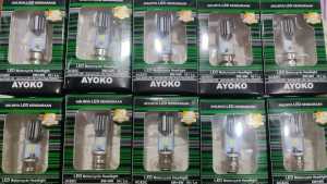 Promo Lampu depan LED 2 SISI AYOKO M2B ORIGINAL H6 AC DC Motor Bebek matic beat Vario Mio pcx NMAX Scoopy dll