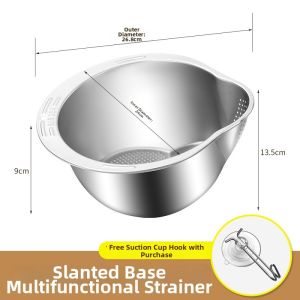 UBT | Drainage Basket for Rice and Vegetable Washing