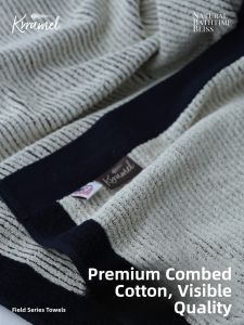 KRRAMEL | Water Absorbent High Quality Cotton Bath Towel
