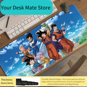 Bandai | Oversized Boy Two-dimensional E-sports Game Computer Keyboard Pad Office Desk Pad Cartoon Animation Seven Dragon Ball Mouse Pad