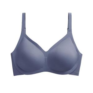 SHIYE | Seamless Vest Style Sports Bra Women No Steel Ring Lightweight Big Chest Appears Small Gathered Bra Summer Nylon Fabric