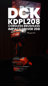 DCK KDPL208 Mesin Bor Obeng Baterai Brushless / Cordless Brushless Impact Driver / Screwdriver 208Nm