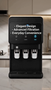 SAEMMUL SM-8-HNC Hot & Warm & Cold Water Dispenser - 4 pcs Jakim HALAL Filter - Compressor cooling - Table Top