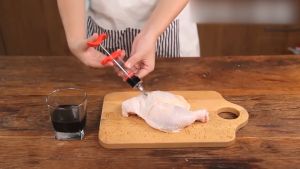 1Pcs Bittern Injector Marinade Cooking Syringe Meat Flavor Injector BBQ Cooking Tool  Kitchen organizer