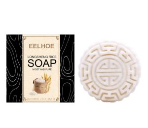 Eelhoe Rice Hair Soap Solve Hair Problems Taomi Water Longsheng Rice Water Soap Shampoos Tools Nourish Hair Styling Ingredients Paraben-free Hair Cleansing Head Care Product