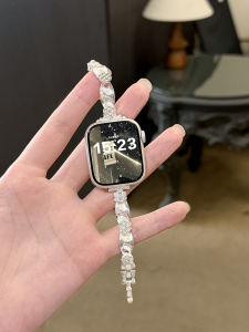psnld | Dây Đeo Đồng Hồ Mới Kim Loại Thoáng Khí Thời Trang cho Apple Watch
