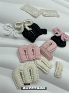 ปatches ผ้าปักลายตัวอักษรที่มีชื่อเสียง ปัก 3 มิติ ปักลูกปัด ป้ายผ้า ตกแต่งกระเป๋า หมวก เครื่องประดับ ปิดทองคำ