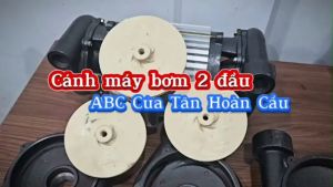 Cánh Máy Bơm Nước ABC 2/3HP 2 Đầu - Phụ Kiện Thay Thế Chính Hãng Tân Hoàn Cầu