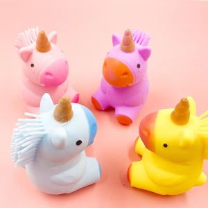 Pack of 3 New and unique decompression unicorn kneading music toy squeeze flour vent ball