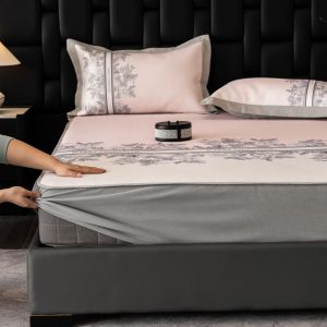 Bộ Đệm Làm Mát Bằng Gấm Băng Có Thể Giặt Được Kháng Khuẩn