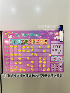 Đồ Chơi Tủ Lạnh Từ Tính Cho Trẻ Em Biểu Đồ Tự Kỷ Biểu Đồ Hành Vi Phần Thưởng Đồ Chơi Từ Tính Giáo Dục Sớm