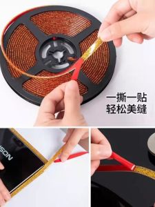 Waterproof Anti-Mold Kitchen Decorative Resin Adhesive Tape Sink Toilet Self-Adhesive Beauty Seam Sticker Fashionable Utility