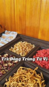 TRÀ ĐÔNG TRÙNG TỨ VỊ - TRÀ THẢO MỘC DINH DƯỠNG TỐT CHO SỨC KHOẺ - ĐẸP DA NGỦ NGON THẢI ĐỘC