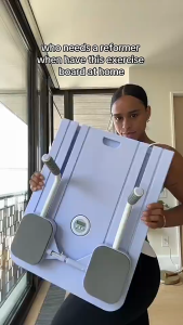 Multi Functional Abdominal Board Muscle Automatic Rebound Exercise and Fitness Equipment for Home Use