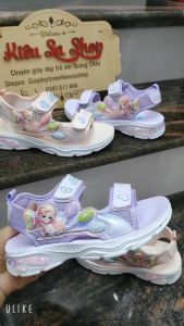 Sandal Cho Bé Gái 3 Tuổi-12 Tuổi Dép Quai Hậu Đi Học Cho Bé Gái Dép Xăng Đan Bé Gái Sandal Công Chúa Bong Bóng [giày dép trẻ em Kiêu Sa Shop]