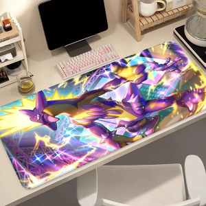 Bandai | P-pokemon Toxtricity Anime Mouse Pad Colorful Gamer Cabinet Mousepad Keyboard Rug Laptop Gaming Pc Accessories Rubber Desk Mat