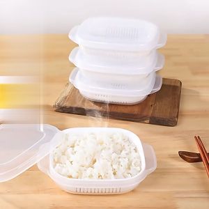 FH-C1155 Wadah Penyimpanan Makanan Dengan Tirisan Serbaguna / Kotak Makan Bekal Mini Tempat Nasi