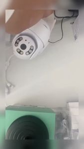 KANGZOG V380 PRO Cctv Camera for house 4MP Full HD Outdoor Pan Wi-Fi 360 Motion Detection IP66 Weatherproof Night Vision